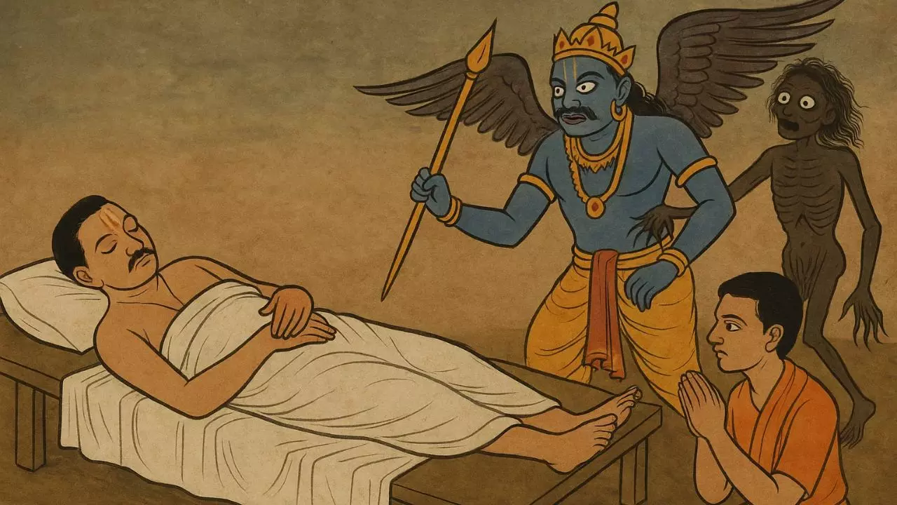 Garuda Purana: झूठ बोलने पर अंधा तो धोखा देने पर उल्लू का मिलता है जन्म, जानें गरुड़ पुराण में छिपे अगले जन्म का राज