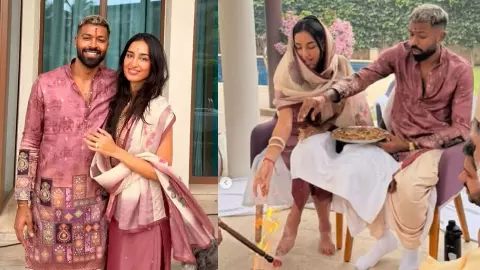 Hardik Pandya ने गर्लफ्रेंड Mahieka Sharma से की सगाई, मॉडल ने फ्लॉन्ट की चमचमाती डायमंड रिंग?