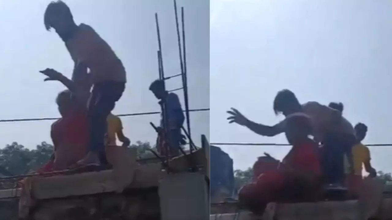 बंगाल में महिला भाजपा कार्यकर्ता को छत से फेंकने का Video Viral, ममता सरकार की कानून व्यवस्था पर उठे सवाल; सोशल पर भड़के यूजर्स
