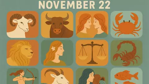 राशिफल 22 नवंबर 2025 : मेष से मीन तक, किसे मिलेगा शुभ समाचार? जानें 22 नवंबर आपके लिए क्या लेकर आया है