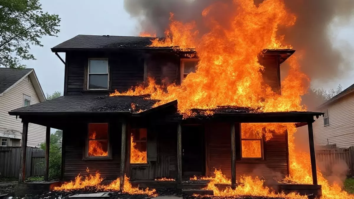 दिव्यांग का रेप कर फरार आरोपी, लोगों ने जला दिया घर, 36 घंटों के बाद भी नहीं मिला कोई सुराग