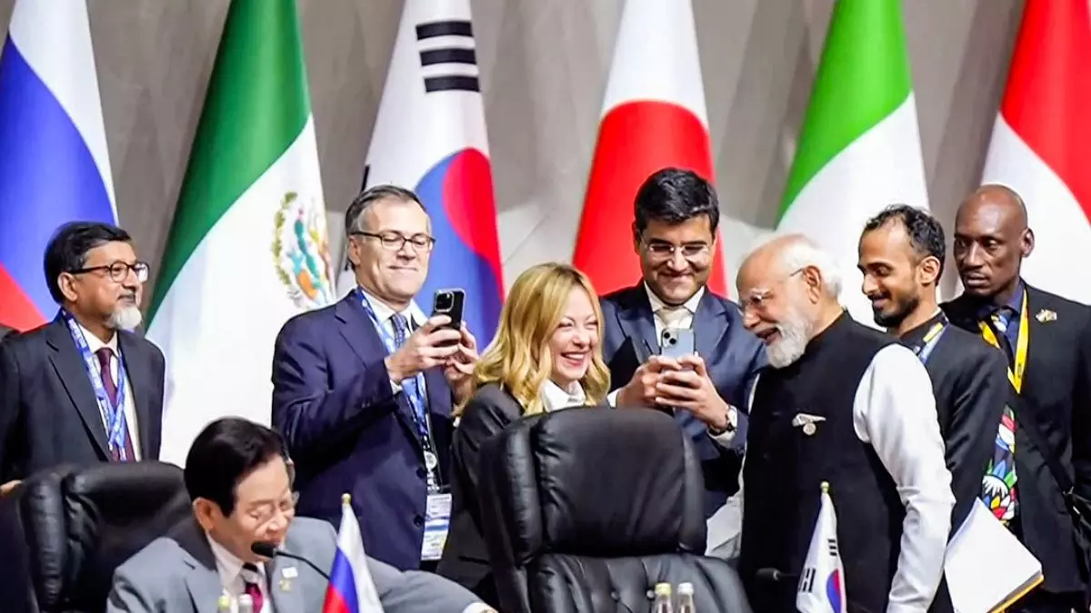 G20 Summit  2025 में छाए PM Modi–Meloni! मुस्कान-मुलाकात और वायरल मोमेंट ने जीता दिल- देखें VIDEO