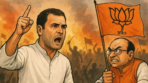 जानलेवा हुआ SIR...बिहार का रण खत्म, अब बंगाल में बवाल! SIR पर राहुल गांधी VS BJP की सीधी टक्कर जानलेवा हुआ SIR...बिहार का रण खत्म, अब बंगाल में बवाल! SIR पर राहुल गांधी VS BJP की सीधी टक्कर