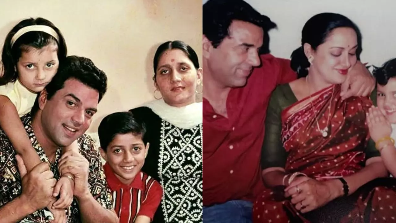Dharmendra Family Tree:  दो बीवियां, छह बच्चे, 4 पोते और 5 नाती, देसी ही-मैन की रियल हैप्पी फैमिली