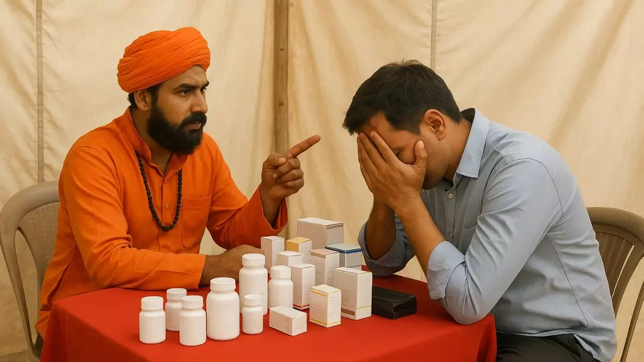 तंबू में बैठे गुरुजी ने गुप्त रोग के इलाज के नाम पर 48 लाख का लगाया चूना, हानिकारक दवा से इंजीनियर की किडनी हुई खराब