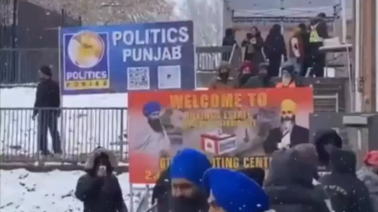 दिल्ली बनेगा... ओटावा में खालिस्तान रेफरेंडम का तमाशा, 53000 से ज्यादा खालिस्तानियों ने की वोटिंग, तिरंगे का किया अपमान | Video