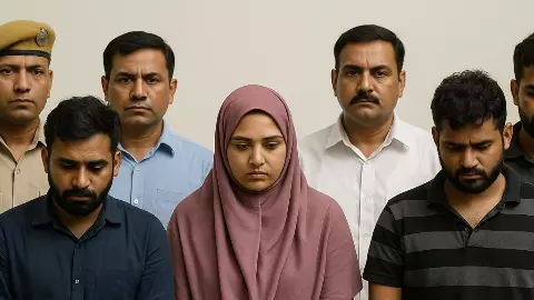 जयपुर में हनीट्रैप गैंग का पर्दाफाश, मुस्कान खान बनकर व्यापारी को फंसाती थी सोनिया; 1.78 लाख की लूट में पूरा गिरोह गिरफ्तार