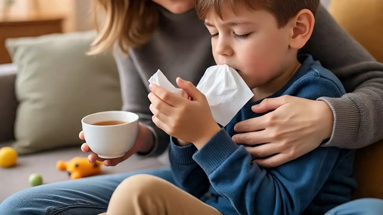 बच्चों को खांसी-जुकाम में राहत देंगे ये घरेलू उपाय