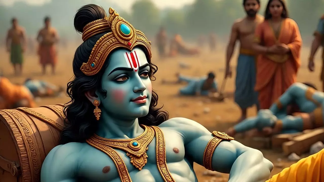 पैर में तीर लगने से क्यों हो गई थी भगवान श्रीकृष्ण की मौत? गारंटीड नहीं जानते होगें आप इसके पीछे की असली कहानी!