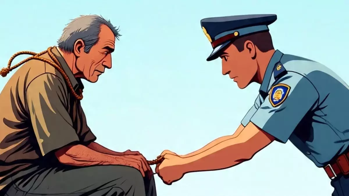 मुआवजा न मिलने पर आत्महत्या कर रहा था किसान, पहले पुलिस ने बचाई जान, फिर मांगे 10 लाख रुपये