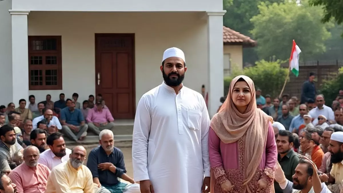 मंदिर के सामने मुस्लिम परिवार ने खरीदा घर, तो मचा बवाल और धरने पर बैठे सोसाइटी के लोग