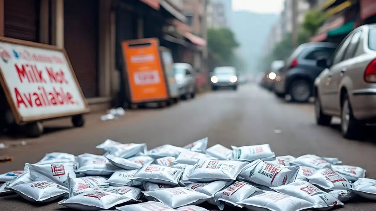 बेंगलुरु में घर के बाहर से गायब हो रहे दूध के पैकेट, अब ज्यादा कीमत पर मिल रहा प्रोडक्ट