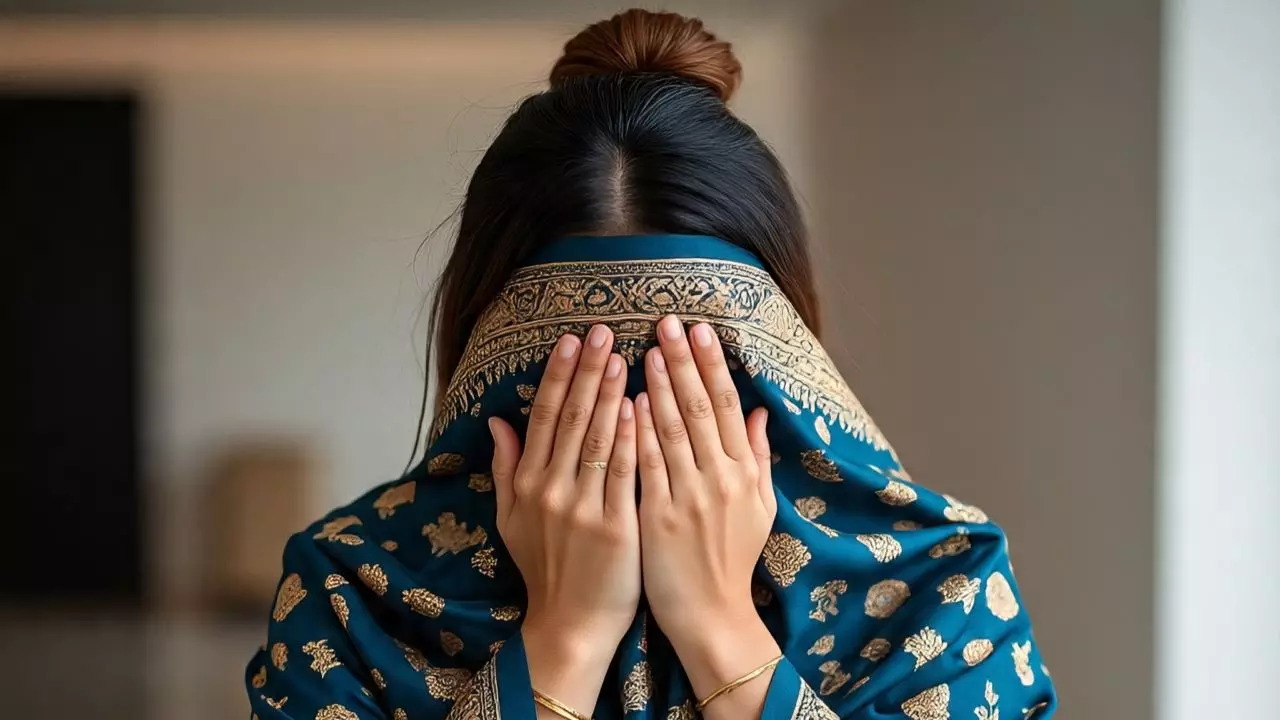 पैसों के चक्कर में मर्द बने औरत, साड़ी पहनी घूंघट ओढ़ा और फिर पहुंच गए...