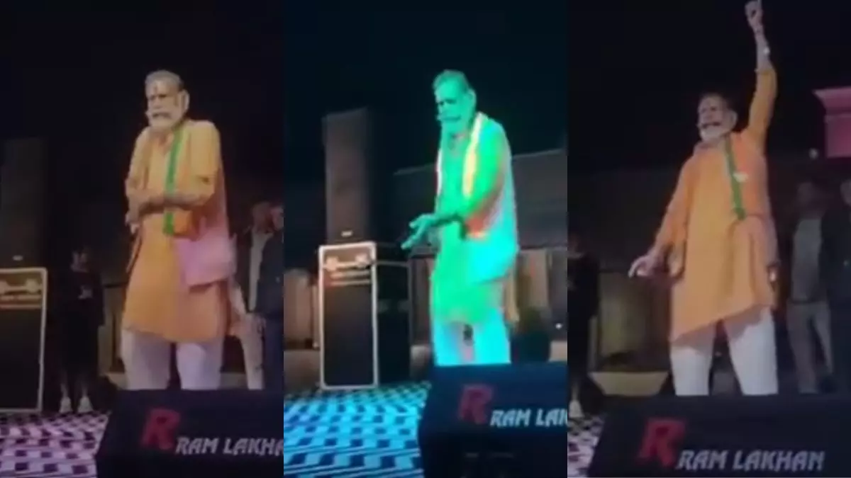 हमें प्यार दे... शराबी फिल्म के गाने पर जमकर थिरके मंत्री जी, मंच पर चढ़कर लगाए ठुमके- डांस वीडियो ने सोशल में उड़ाया गर्दा