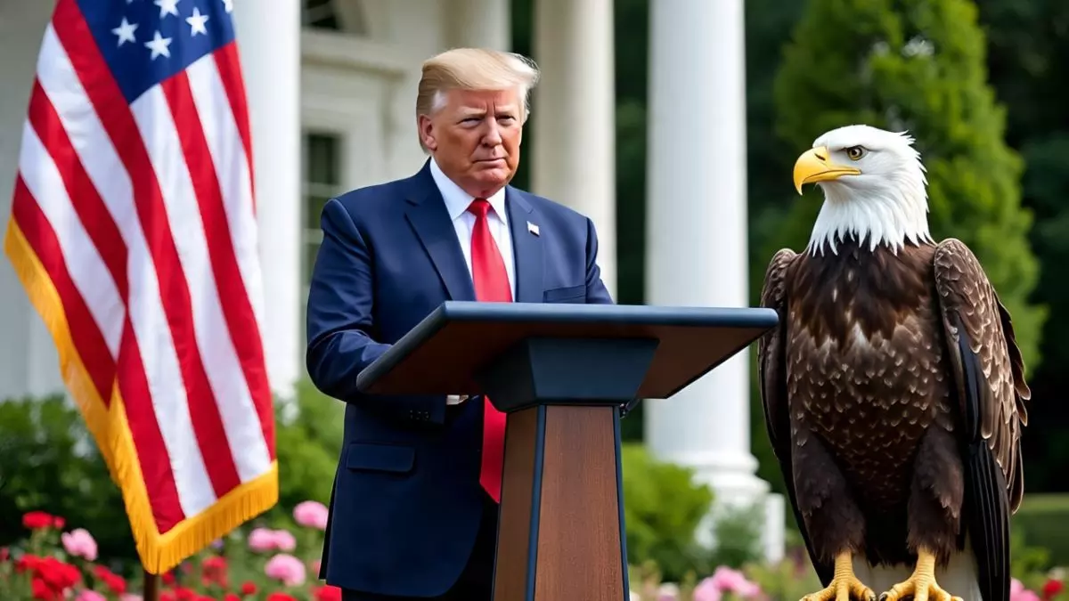 इंसानों से 5 गुना तेज नजर, 6 किलो वजन उठाकर भर सकता है उड़ान; ऐसा है अमेरिका का नया राष्ट्रीय पक्षी