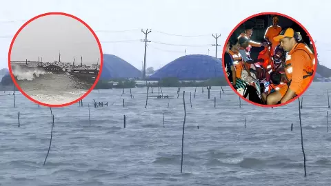 Cyclone Ditwah का कहर! तमिलनाडु-पुडुचेरी में रेड अलर्ट, चेन्नई एयरपोर्ट पर 83 फ्लाइट्स रद्द; तटीय क्षेत्रों में भारी बारिश