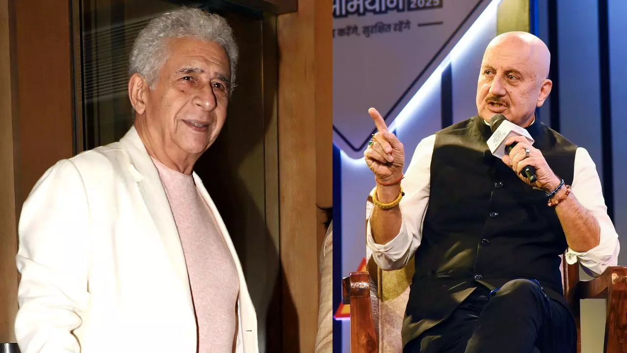 उन्होंने मुझसे माफी मांग ली....Naseeruddin Shah और Anupam Kher के बीच खत्म हुआ पांच साल पुराना विवाद; जानें क्या थी वो लड़ाई