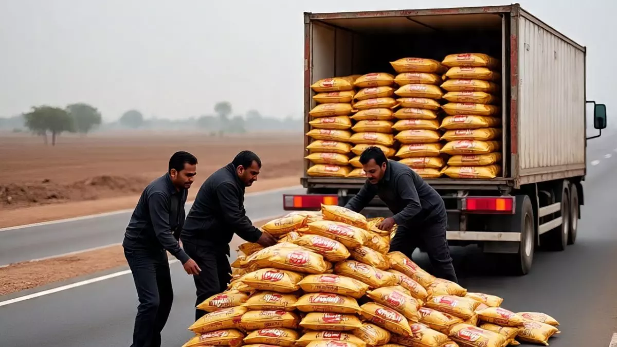 मध्‍यप्रदेश में अनोखी चोरी! बीच रास्‍ते ट्रक से करीब 11 लाख की मैगी उड़ा ले गए चोर