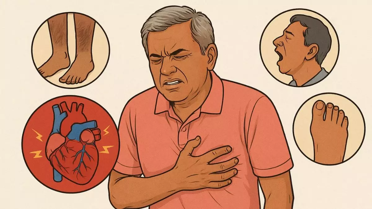 हार्ट अटैक से पहले चेतावनी देता है शरीर, डॉक्टरों ने बताए 5 अनोखे संकेत; त्वचा से लेकर नींद तक, ये बदलाव हो सकते हैं खतरे की घंटी