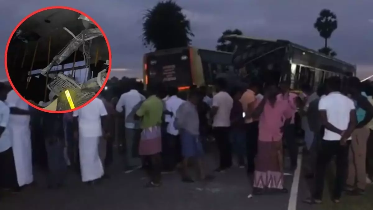 आखिर कब रुकेंगे सड़क हादसे? तमिलनाडु में दो सरकारी बसों की टक्कर होने से 11 लोगों की मौत, 40 घायल