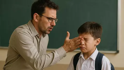 आंखों में खून, चेहरा सूजा... गिनती में छोटी सी गलती पर नशे में धुत मास्टर ने 7 साल के मासूम को जमकर पीटा