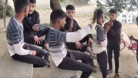 युवक को बेरहमी से पीटकर चप्पल से चटवाया थूक, सोशल पर वायरल हुआ Video तो हरकत में आई पुलिस