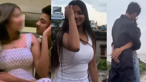 व्हाइट टॉप पहनकर बारिश में भीगी Sonali... अश्लील MMS Viral होने के बाद Sofik SK की गर्लफ्रेंड के इन Videos ने बढ़ाया इंटरनेट का पारा