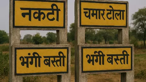 78 साल बाद भी नहीं बदली सोच! छत्तीसगढ़ में आज भी मौजूद हैं ‘नकटी’, ‘चमार टोला’, ‘भंगी बस्ती’ जैसे अपमानजनक गांवों के नाम 78 साल बाद भी नहीं बदली सोच! छत्तीसगढ़ में आज भी मौजूद हैं ‘नकटी’, ‘चमार टोला’, ‘भंगी बस्ती’ जैसे अपमानजनक गांवों के नाम