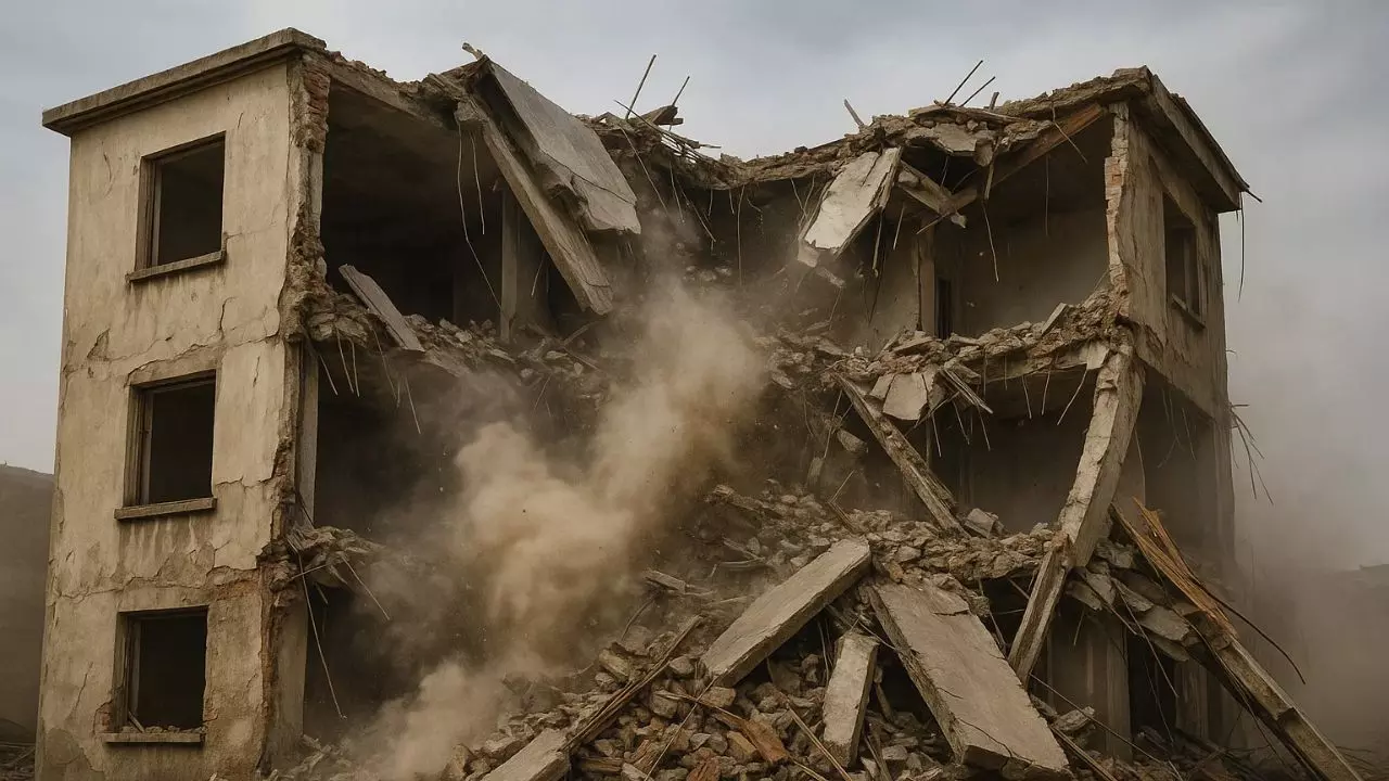 गोविंदनगर बना दर्दनगर! मथुरा में एक-साथ ढहे 6 मकान, 3 लोगों की हुई मौत और मलबे में दबे कई लोग