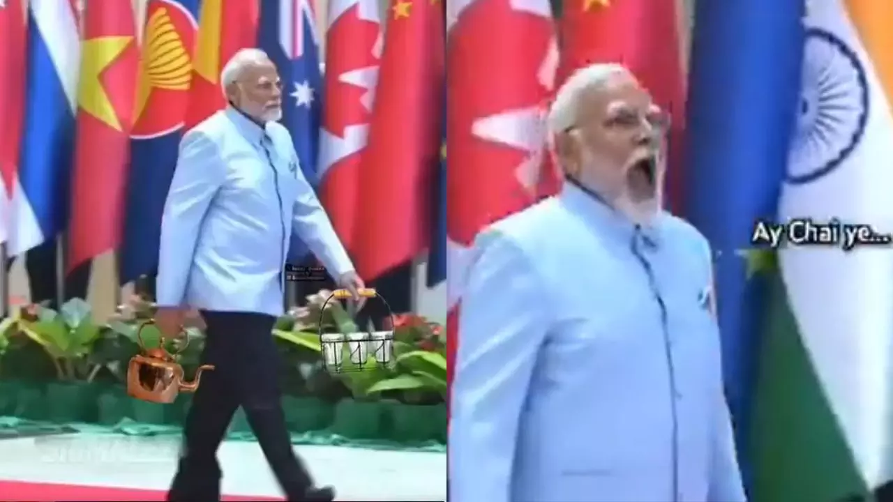 चाय बेचते पीएम मोदी का AI Video कांग्रेस ने किया शेयर, मचा बवाल; बीजेपी ने कहा- शर्मनाक