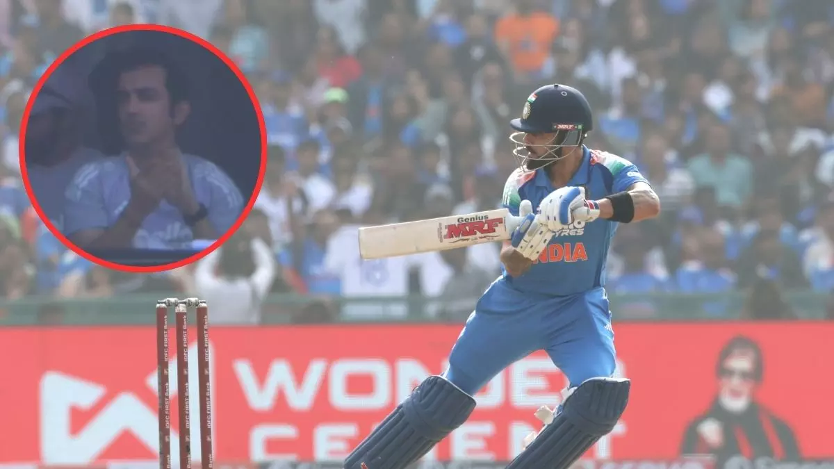 बैक टू बैक 3 शतक... साउथ अफ्रीका के खिलाफ कोहली ने फिर खेली विराट पारी, गंभीर का रिएक्शन हो रहा वायरल- VIDEO