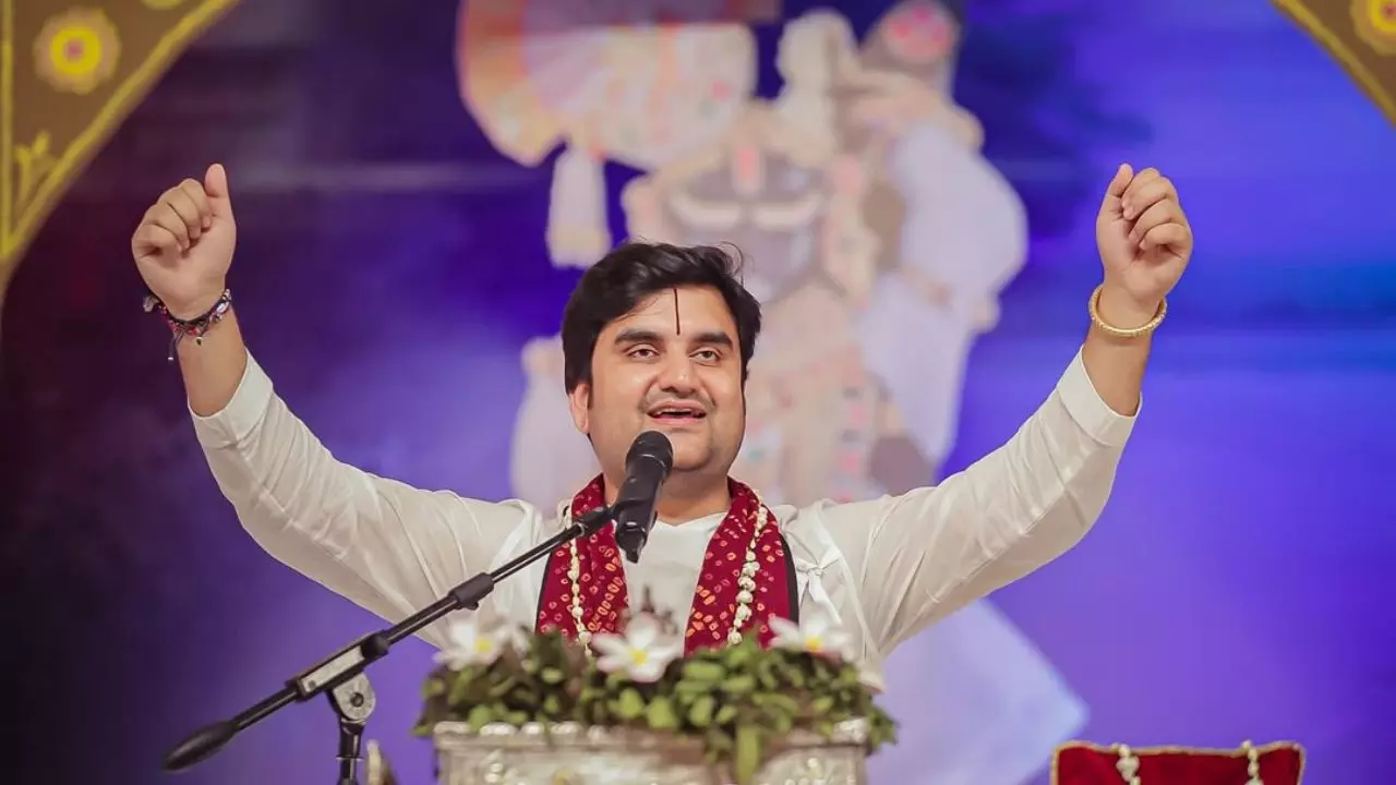 कौन है कथावाचक इंद्रेश उपाध्याय की दुल्हनिया शिप्रा? जयपुर के ताज होटल में लेंगे सात फेरे; ये मेहमान होंगे शामिल