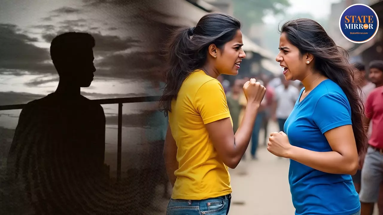 ‘मेरा बॉयफ्रेंड अच्छा या तेरा से शुरू हुआ ड्रामा - सड़क पर भिड़ीं दो लड़कियां, चली चप्पलें और लातें, तमाशबीनों ने लिए मजे