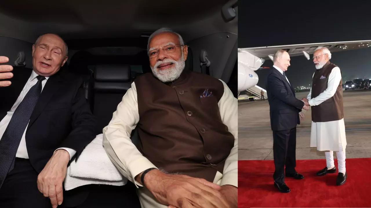 एक कार में फिर दिखें जिगरी यार, प्लेन से उतरते ही पुतिन को मिला ये सरप्राइज, थोड़ी देर में होगा प्राइवेट डिनर- VIDEO