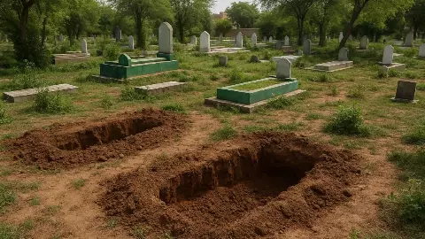 काला जादू या कुछ और... जयपुर में कब्रिस्तान से छेड़छाड़, दो महिलाओं की खोदी कब्रें और कर दिया ऐसा हाल