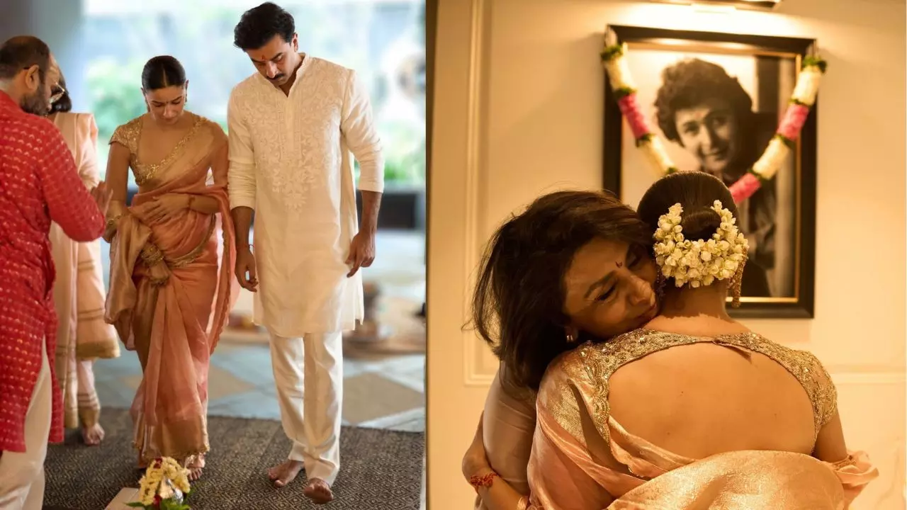 250 करोड़ के आशियाने में Alia Bhatt का गृह प्रवेश, सास नीतू कपूर के गले लगकर हुई इमोशनल; देखें अनदेखी तस्वीरें