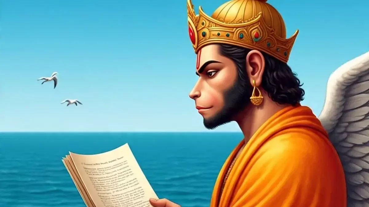 महर्षि वाल्मीकि नहीं हनुमान जी हैं रामायण के रचयिता, आखिर क्यों पवन पुत्र ने समुद्र में फेंक दिया था ग्रंथ