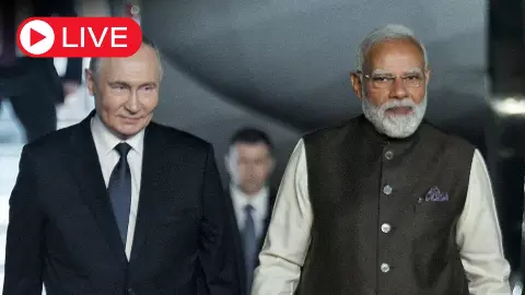 Aaj ki Taaza Khabar Live News: मोदी-पुतिन के बीच आज होगी द्विपक्षीय बातचीत, व्यापरा-रक्षा और ऊर्जा समेत कई मुद्दों पर होगी चर्चा