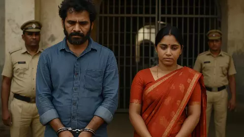 जेल में मुलाकात और फिर शादी, परोल पर छूटने के बाद 6 साल से थे फरार; 15 साल पुराने हत्या कांड के दोषी प्रेमी जोड़े की हुई गिरफ्तारी जेल में मुलाकात और फिर शादी, परोल पर छूटने के बाद 6 साल से थे फरार; 15 साल पुराने हत्या कांड के दोषी प्रेमी जोड़े की हुई गिरफ्तारी