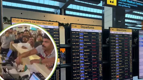 सिस्टर, मेरी बेटी को पैड चाहिए…ब्लड आ रहा है, एयरपोर्ट पर बेबस पिता का Video Viral