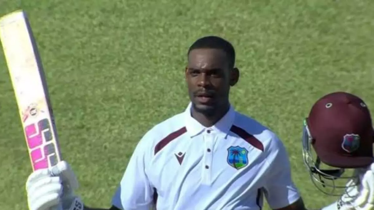 Justin Greaves की Double Century, NZ vs WI Second Test Match हुआ Drawn- शाई की सेंचुरी- रोच ने जड़ा अर्धशतक