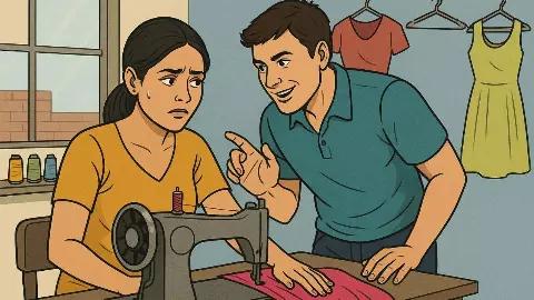 पत्नि के कपड़े सिलवाने गया युवक, महिला टेलर से की अश्लील मांग; परिवार को जान से मारने की दी धमकी