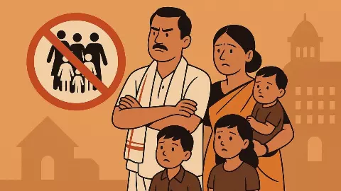 असम सरकार का बड़ा फ़ैसला! दो से ज़्यादा बच्चे हुए तो पंचायत-नगर निगम चुनाव लड़ना बंद! इन्हें मिलेगी छूट असम सरकार का बड़ा फ़ैसला! दो से ज़्यादा बच्चे हुए तो पंचायत-नगर निगम चुनाव लड़ना बंद! इन्हें मिलेगी छूट