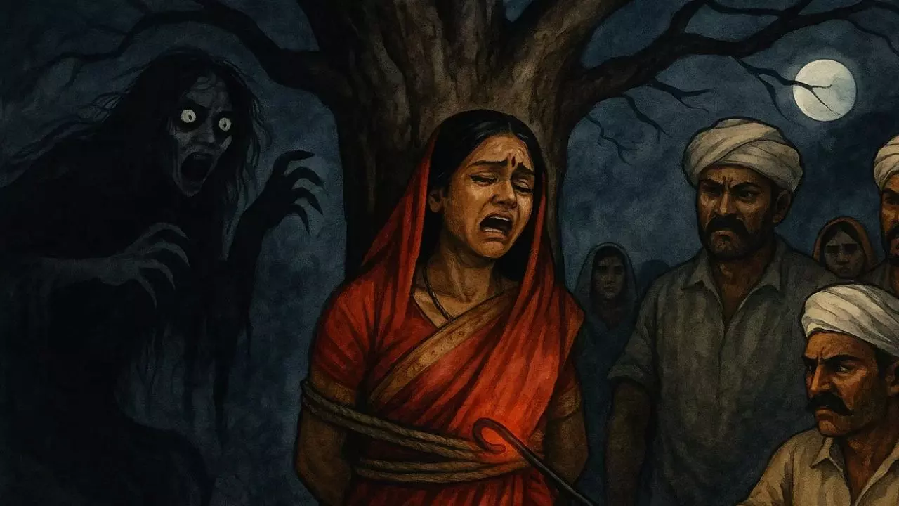 भूत-प्रेत, जादू-टोना और अंधविश्वास! राजस्थान में महिला को पेड़ से बांधकर गर्म लोहे के रॉड से दागा