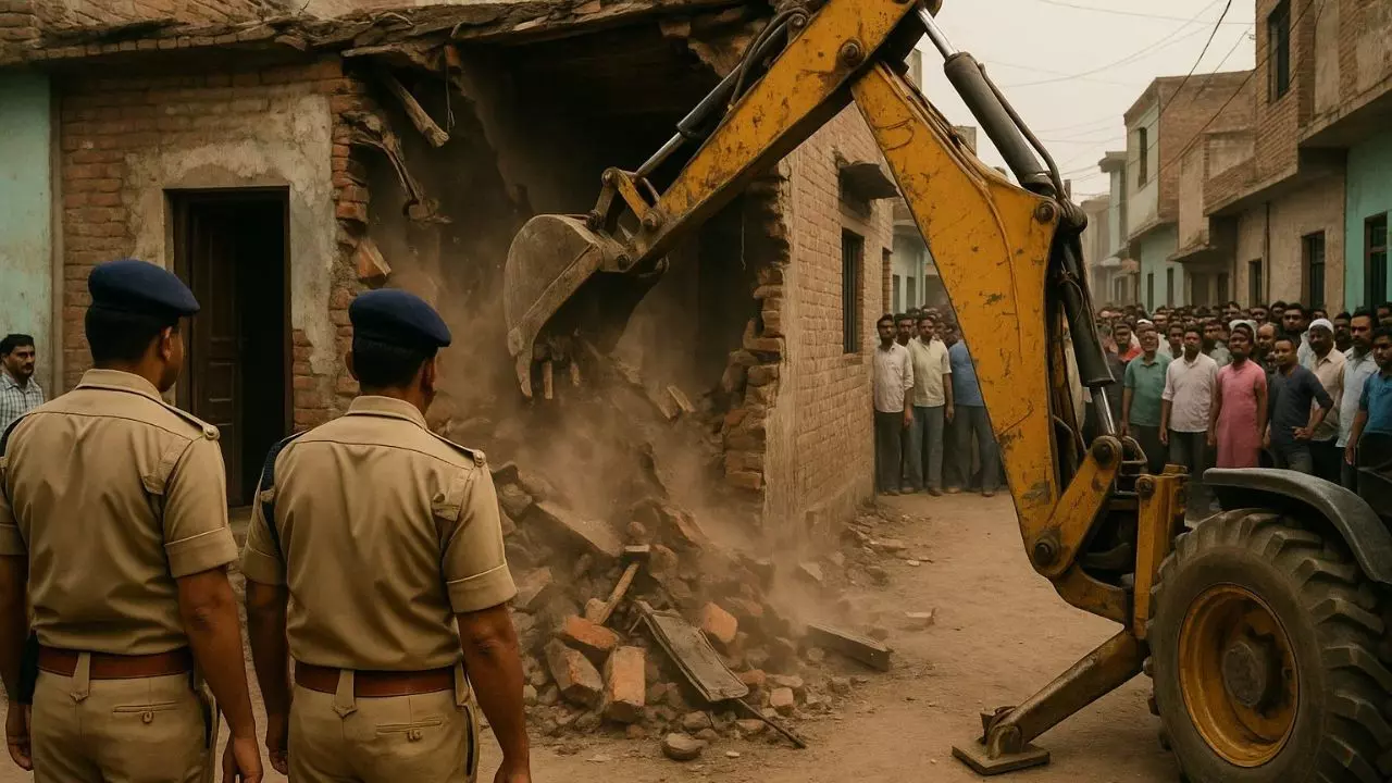 मध्यप्रदेश में बवाल: छात्रा का अश्लील वीडियो बनाया फिर किया शेयर, प्रशासन ने नाबालिगों की गिरफ्तारी के बाद मकान किया जमींदोज