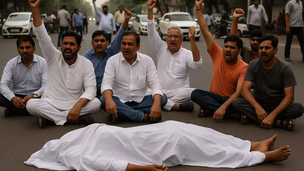 राजस्थान सरकार का बड़ा फैसला, सड़क पर शव रखकर प्रदर्शन पर होगी 5 साल तक की जेल