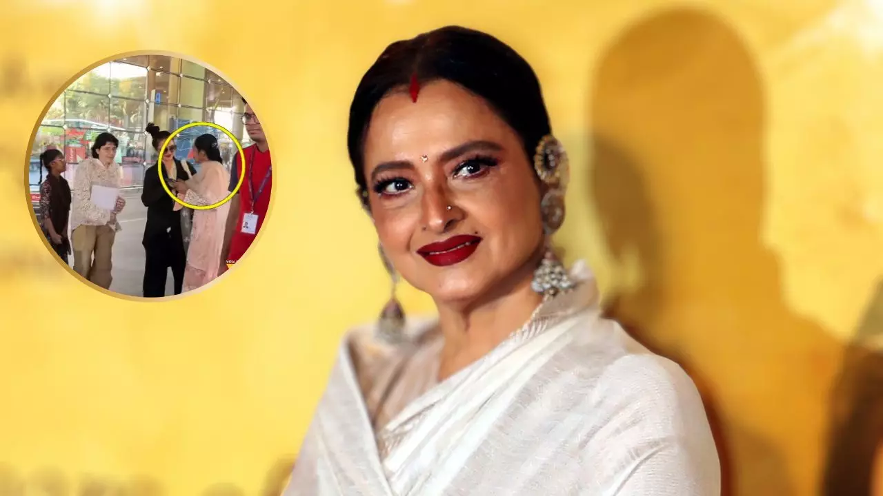 सेल्फी लेने आई फैन को Rekha ने दिया धक्का! फैंस ने वीडियो देखते ही कहा- जया बच्चन बनने की नाकाम कोशिश | Video Viral