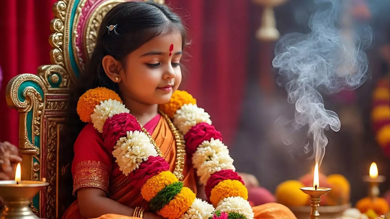 कन्या पूजन में भूलकर भी न करें ये गलती, वरना नहीं मिलेगा पूजा का फल!
