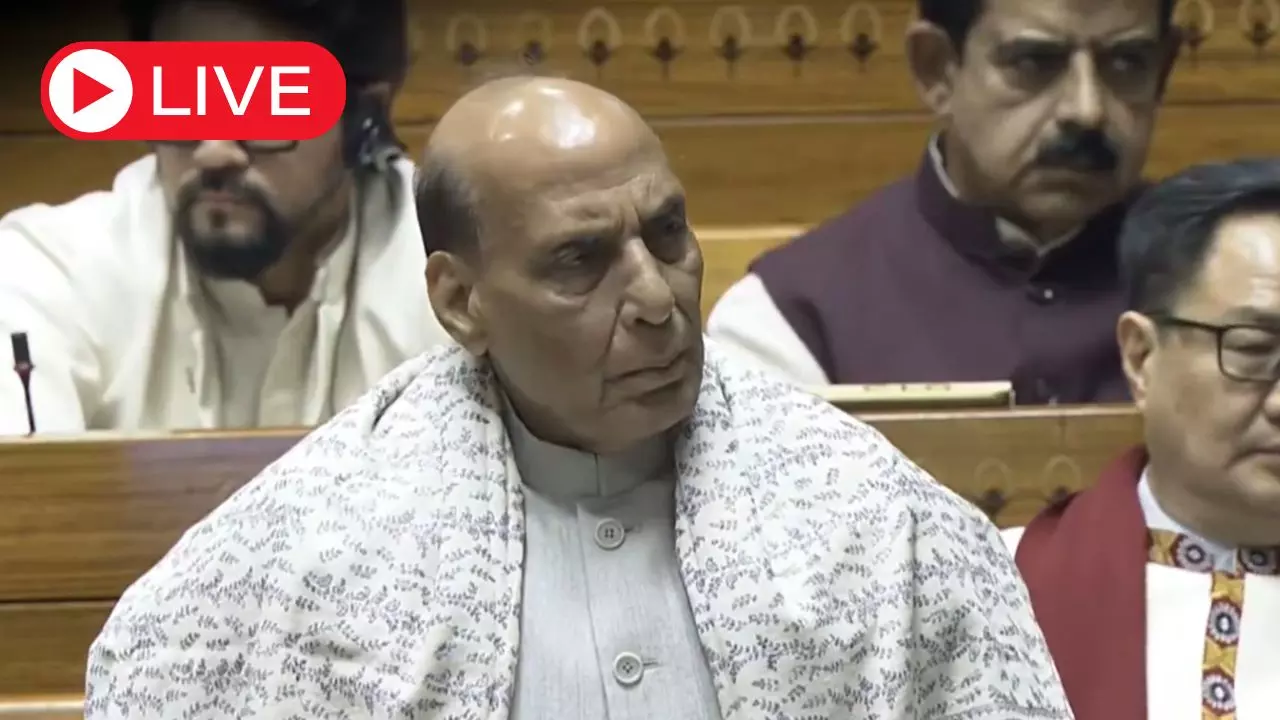 Aaj Ki Taaza Khabar Live News: “आज़ादी के बाद ‘साइड रोल’ में डाल दिया गया Vande Mataram” - लोकसभा में राजनाथ सिंह का बड़ा बयान