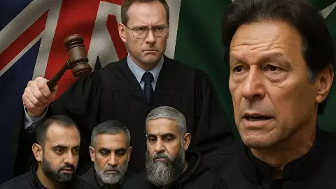 ग्रूमिंग गैंग अपराधियों के बदले राजनीतिक विरोधी! ब्रिटेन-पाकिस्तान सीक्रेट डील से मचा हड़कंप, क्या इमरान खान पर कसेगा शिकंजा? ग्रूमिंग गैंग अपराधियों के बदले राजनीतिक विरोधी! ब्रिटेन-पाकिस्तान सीक्रेट डील से मचा हड़कंप, क्या इमरान खान पर कसेगा शिकंजा?